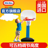 正品Littletikes小泰克可升降篮球框易得分篮球架室内外运动包邮