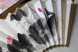折扇宣纸书画扇古典扇子中国风空白扇面纯手工a1d311e1-9