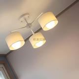 创意个性大气餐厅韩式客厅吊灯田园卧室灯吸顶灯LED现代简约灯具