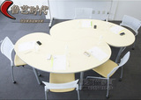 北京办公会议桌定制异形椭圆形接待会议室桌椅特价厂家直销办公桌