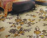梅花菊花花纹地毯中式酒店工程大花牡丹工程满铺毯西安现货印花毯