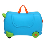 新品超大号小羊肖恩儿童可坐可骑万向轮行李箱旅行箱储物箱玩具