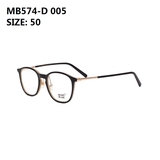 Mont blanc万宝龙眼镜架MB574-D复古圆框近视眼镜框 轻巧光学镜