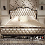 欧式实木床1.5公主床雕花床双人床田园床韩式床婚床简约现代1.8米