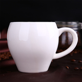马克杯美式拿铁咖啡杯加厚450毫升鼓形芒果高档强化陶瓷定制LOGO