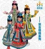 民族特色蒙古娃娃珍藏工艺品家居饰品摆件蒙古格格系列之蒙古格格