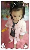 韩版童装2015年秋冬季新款女童粉色牛仔外套女宝宝长袖开衫