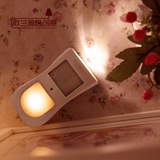 LED5W及以下光控220V节能1年感应卧室壁灯人体喂奶带光源小夜灯