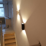 简约现代LED铁艺壁灯 创意客厅卧室床头玄关楼梯走廊过道阳台灯具