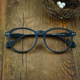 大框近视眼镜复古木质眼镜框九十全框眼睛框镜架男板材女款潮黑框