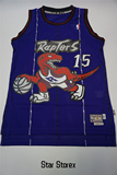 NBA球衣 Adidas 复古 多伦多猛龙 文斯卡特 紫色 大龙 SW A46469