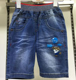 JMBEAR杰米熊男小童七分裤 男童牛仔裤夏季短裤 862125322