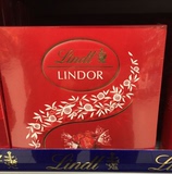 德国代购 瑞士莲Lindt Lindor牛奶软心球巧克力礼盒 187g