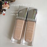 Dior/迪奥 Nude凝脂亲肤清透亮润泽粉底液SPF15 010#/020#