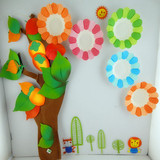 创意DIY装饰包装纸纸托立体花纸盘彩色纸碗幼儿园环境布置装饰品
