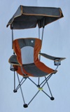 Westfield/我飞 遮阳折叠椅 休闲钓鱼椅子 折叠遮阳两用沙滩椅