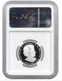 2016年加拿大面值5元水晶诞生石1/4盎司精制银币一枚 （NGC PF70