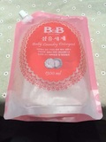 韩国原装进口B&B/保宁婴儿洗衣液1300ml洗涤剂袋装
