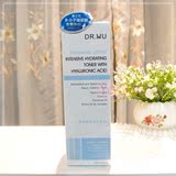 dr.wu玻尿酸保湿化妆水150ml 保湿微粘稠不油2018.2