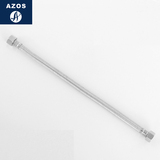 德国AZOS 304不锈钢花洒软管热水器双头管编织管 花洒波纹管