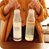 夏季韩国可乐玻璃杯创意汽水瓶便携学生个性柠檬随手杯透明水杯子