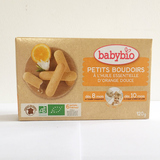 法国BABYBIO伴宝乐天然有机谷物宝宝磨牙棒婴儿磨牙饼干淡香橙味