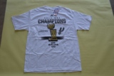 阿迪达斯ADIDAS 夏季 NBA马刺2014冠军纪念t恤短袖加大码