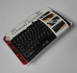 外贸高级人体工学静音台式防水键盘 巧克力有线USB笔记本台式键盘