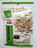 万岁牌海苔杏仁小鱼干80g台湾进口特产营养补钙零食樱花虾小鱼干