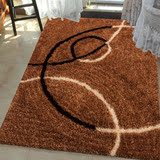加密韩国丝客厅茶几地毯卧室床边地毯简约现代风格图案地毯可定制
