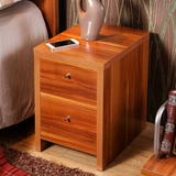 30cm迷你床头柜 实木色小床头柜子简约现代卧室收纳柜储物柜 简易