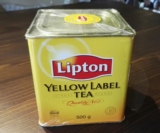 立顿黄牌精选红茶500g克罐装港式锡兰红茶小黄罐斯里兰卡进口