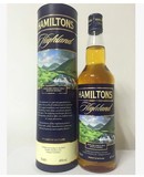 Hamiltons Highland汉密尔顿 高地单一麦芽威士忌洋酒700ml 现
