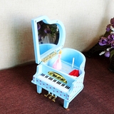 钢琴音乐盒八音盒创意精品小女孩跳舞送闺蜜女友生日礼物包邮