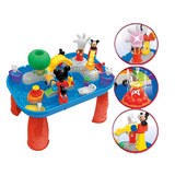 童梦园米奇儿童水上公园戏水桌 宝宝喷泉声光水上乐园玩水桌玩具