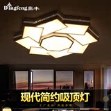简约led客厅吸顶灯大气花形创意艺术祥云花型灯温馨卧室餐厅灯具