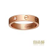 正品代购Cartier卡地亚2016新款LOVE系列玫瑰金结婚戒指B4050700