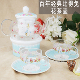 花茶壶花茶茶具欧式套装蜡烛加热玻璃陶瓷煮水果茶下午茶茶壶茶杯