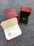 售出 二手正品 Cartier 卡地亚玫瑰金love3钻戒指