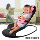 小不点正品哄娃神器婴儿摇摇椅可折叠便携带新生儿安抚椅新品包邮