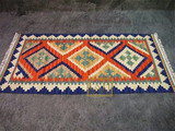 Kilim地毯手工羊毛地毯美式装修地中海风格地 国产羊毛60x120厘米