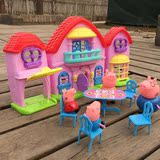 包邮粉红猪小妹野餐车佩佩猪房子小猪佩奇儿童玩具过家家