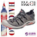 ECCO爱步16年新休闲系带舒适凉鞋男英国正品代购直邮 810634