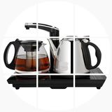 电热水壶自动上水壶烧水壶茶具全不锈钢玻璃煮茶器抽水加水泡茶壶