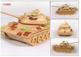 军事战车T55合金坦克模型仿真金属儿童玩具车豹2坦克世界收藏品