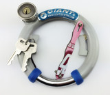 正品 新款捷安特GIANT通用马蹄锁 钢管锁 蟹钳锁 自行车用 可固定
