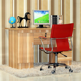 简约现代电脑桌台式家用办公桌书桌写字桌带抽屉多功能组装1.2米