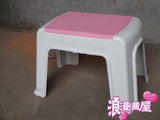 特价塑料凳子现代简约加厚家用收纳成人高凳方矮凳学校幼儿园包邮
