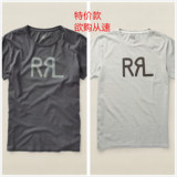 【美国直邮】RRL 拉夫劳伦高端复古 男式Logo印花T恤 正品代购