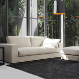 北欧宜家布艺沙发组合可拆洗日式沙发中小户型沙发羽绒沙发可定制